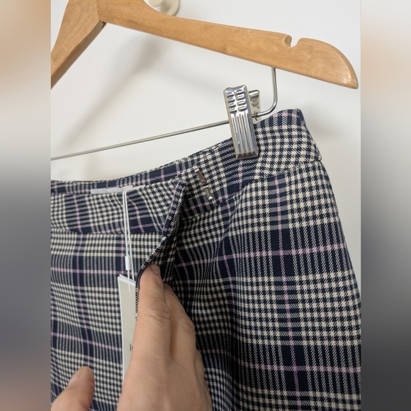 ICHI PLEAD MINI SKIRT SIZE 38 - Picture 3 of 6